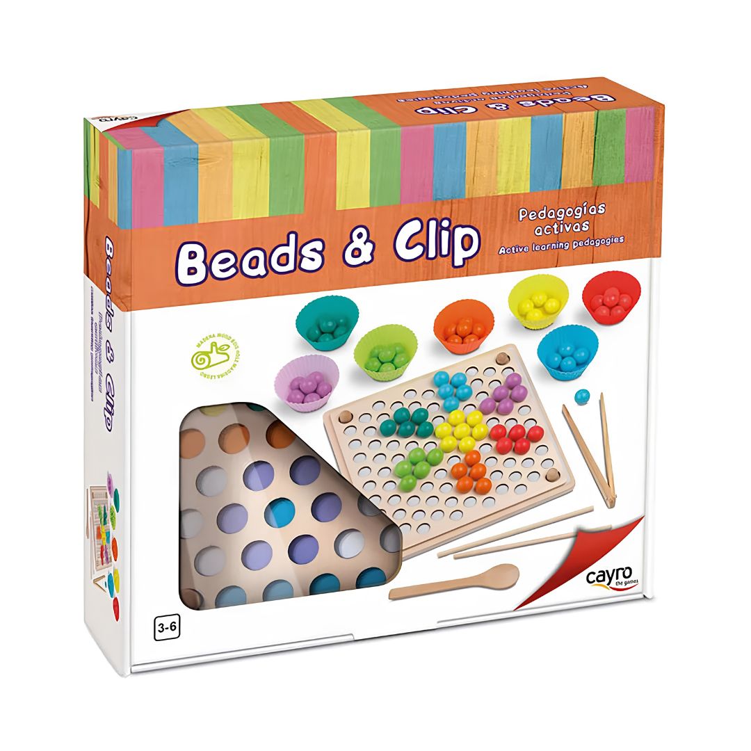Cayro beads & clip - jogo de contas + 3 anos