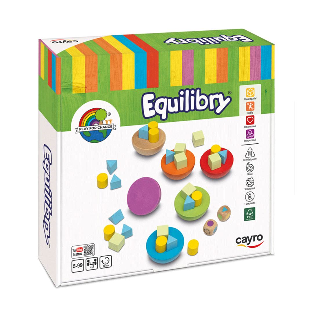 Cayro equilibry - jogo de equilibrar peças + 5 anos