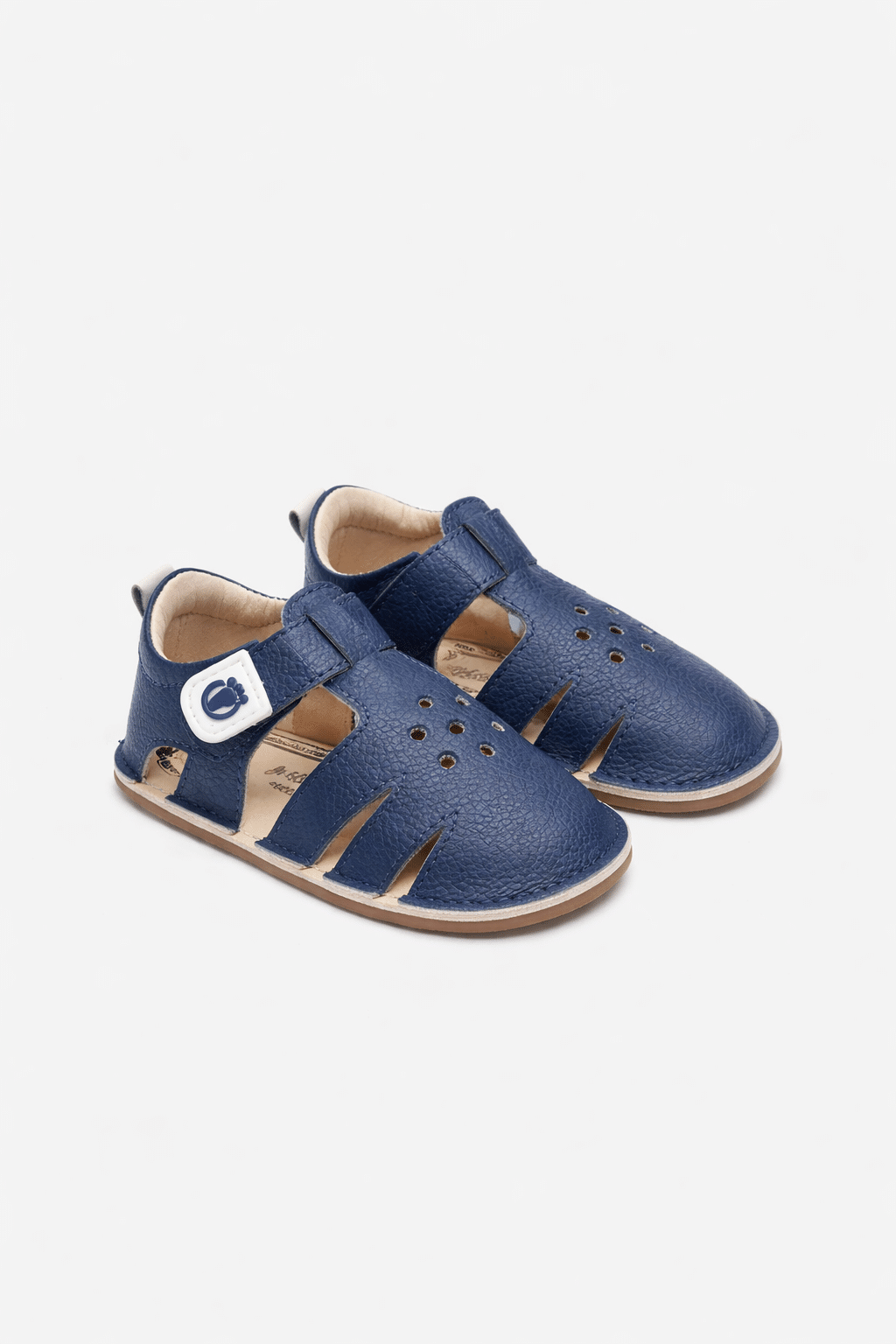 Tecnobaby sandálias respeitadoras bebé fechadas azul marinho