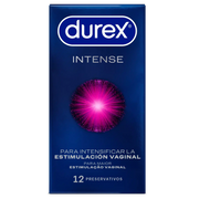 Durex preservativos intense orgasmic 12 unidades