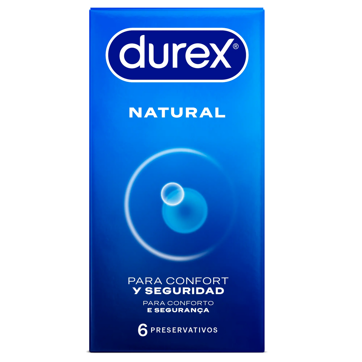 Durex preservativos natural 6 unidades