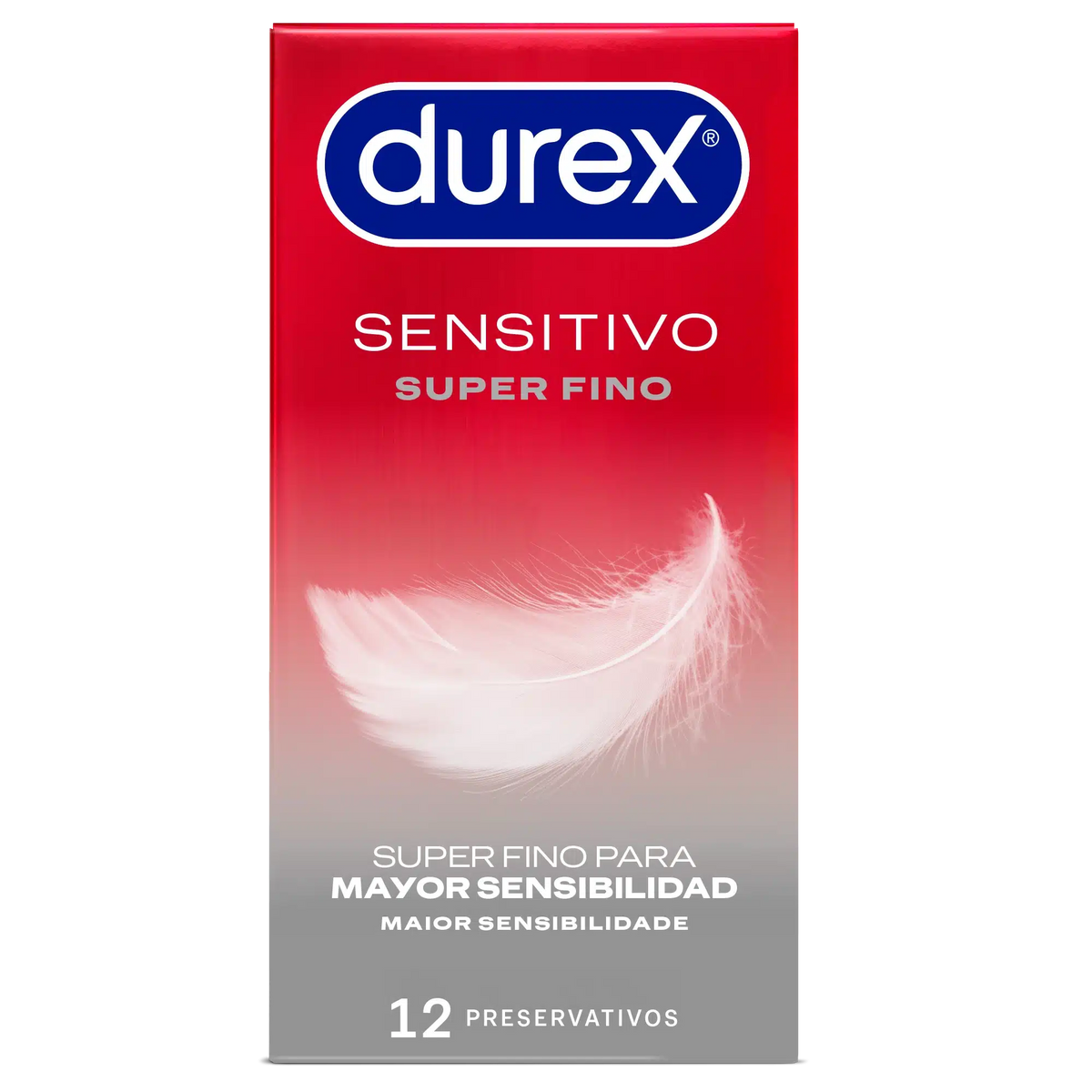 Durex preservativos super fino 12 unidades