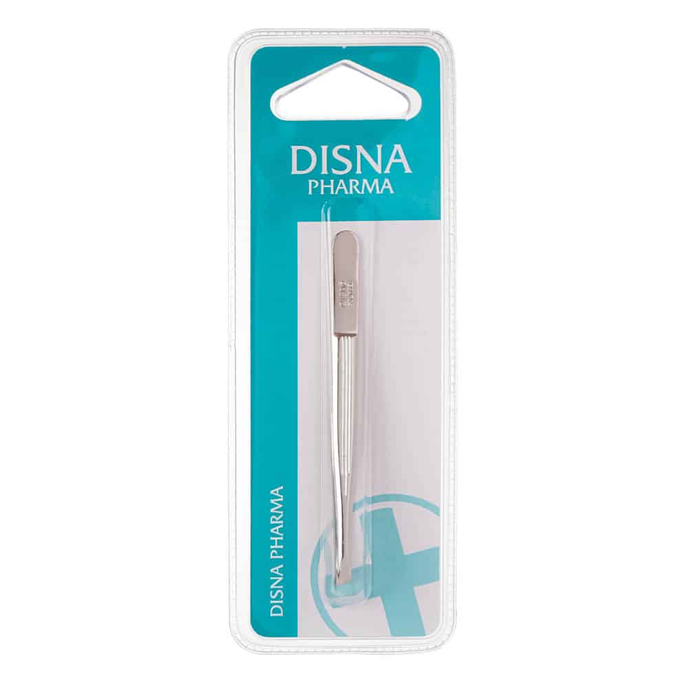 Disna pharma pinça com ponta oblíqua para depilação solingen