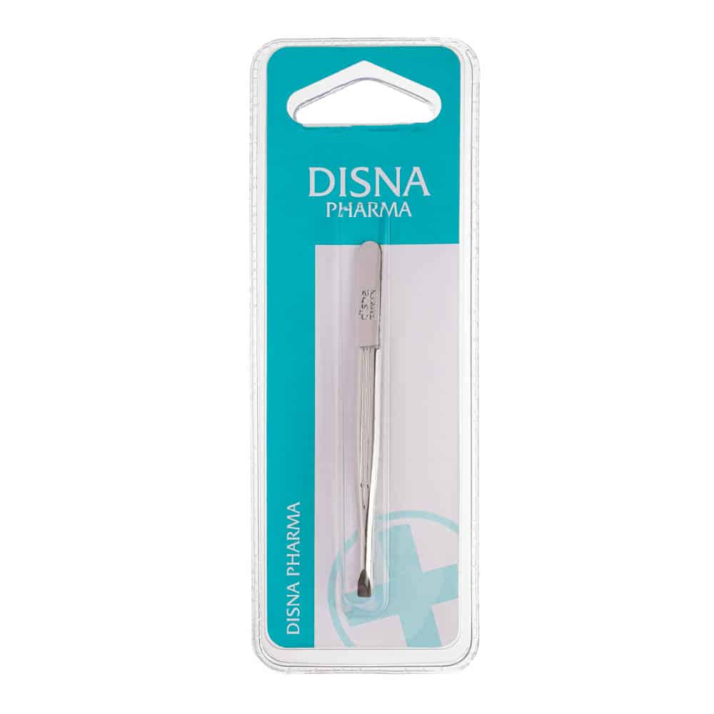 Disna pharma pinça com ponta reta para depilação em inox solingen 8.5cm