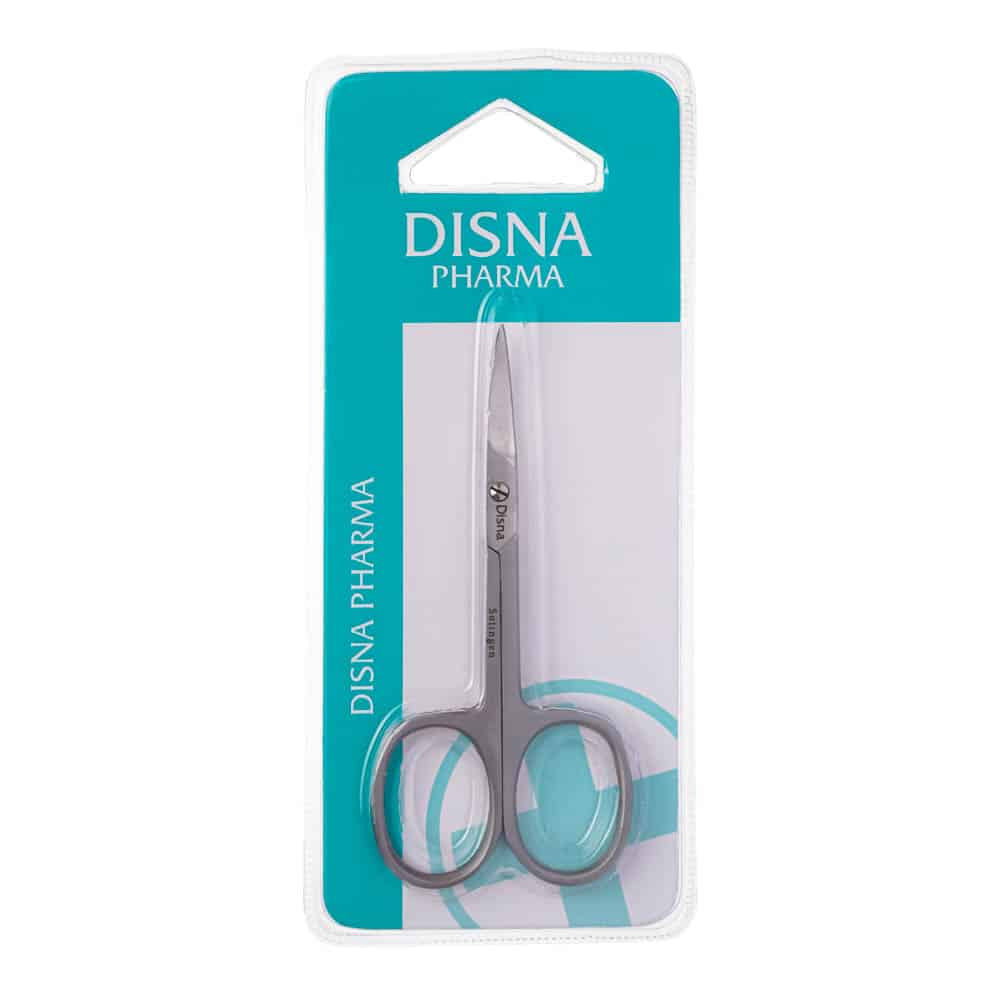 Disna pharma tesoura curva para peles