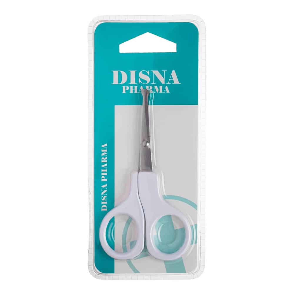 Disna pharma tesoura para bebé em inox com 9.2 cm