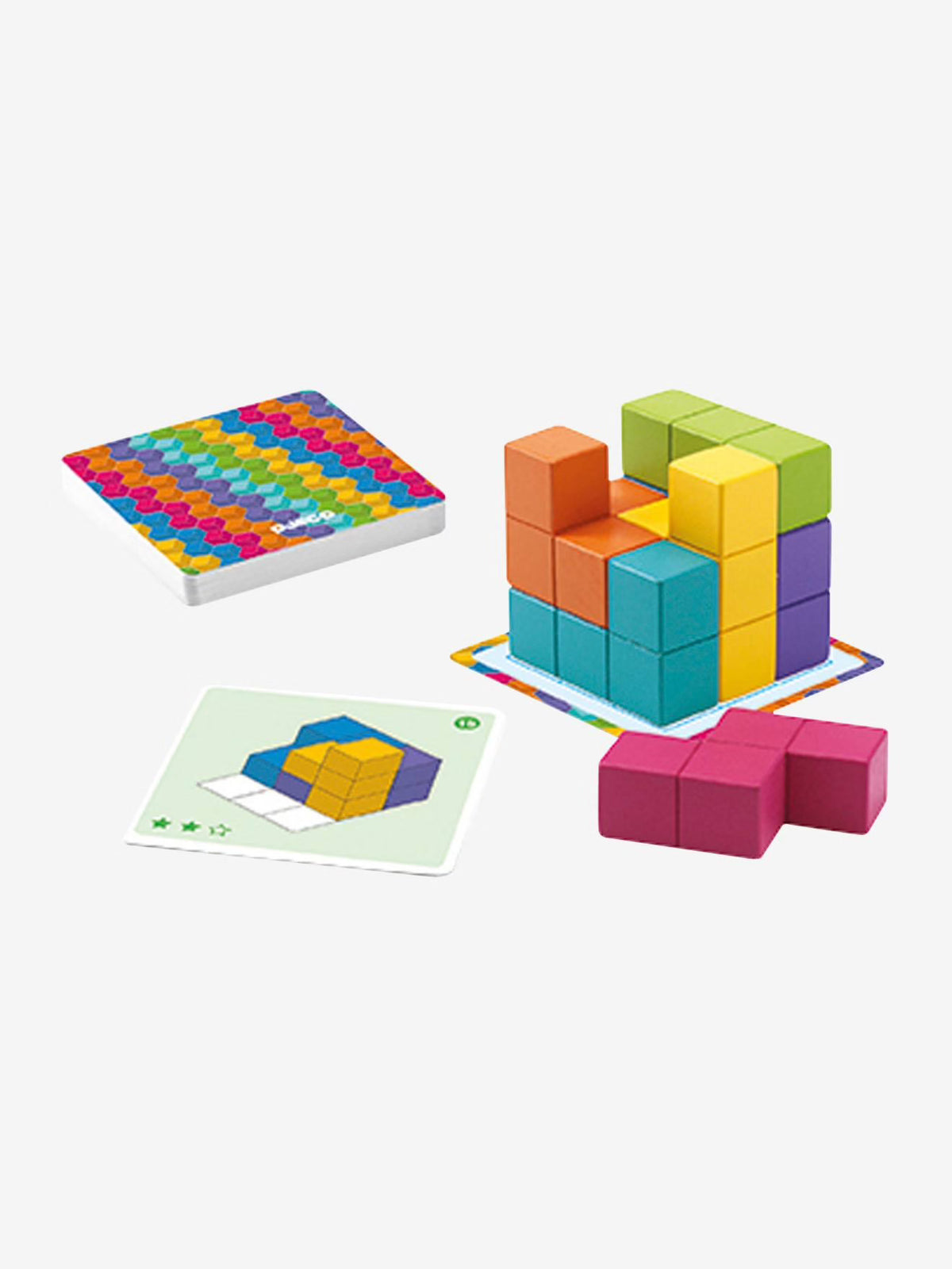 Djeco cubissimo - jogo de lógica e estratégia 7-99 anos