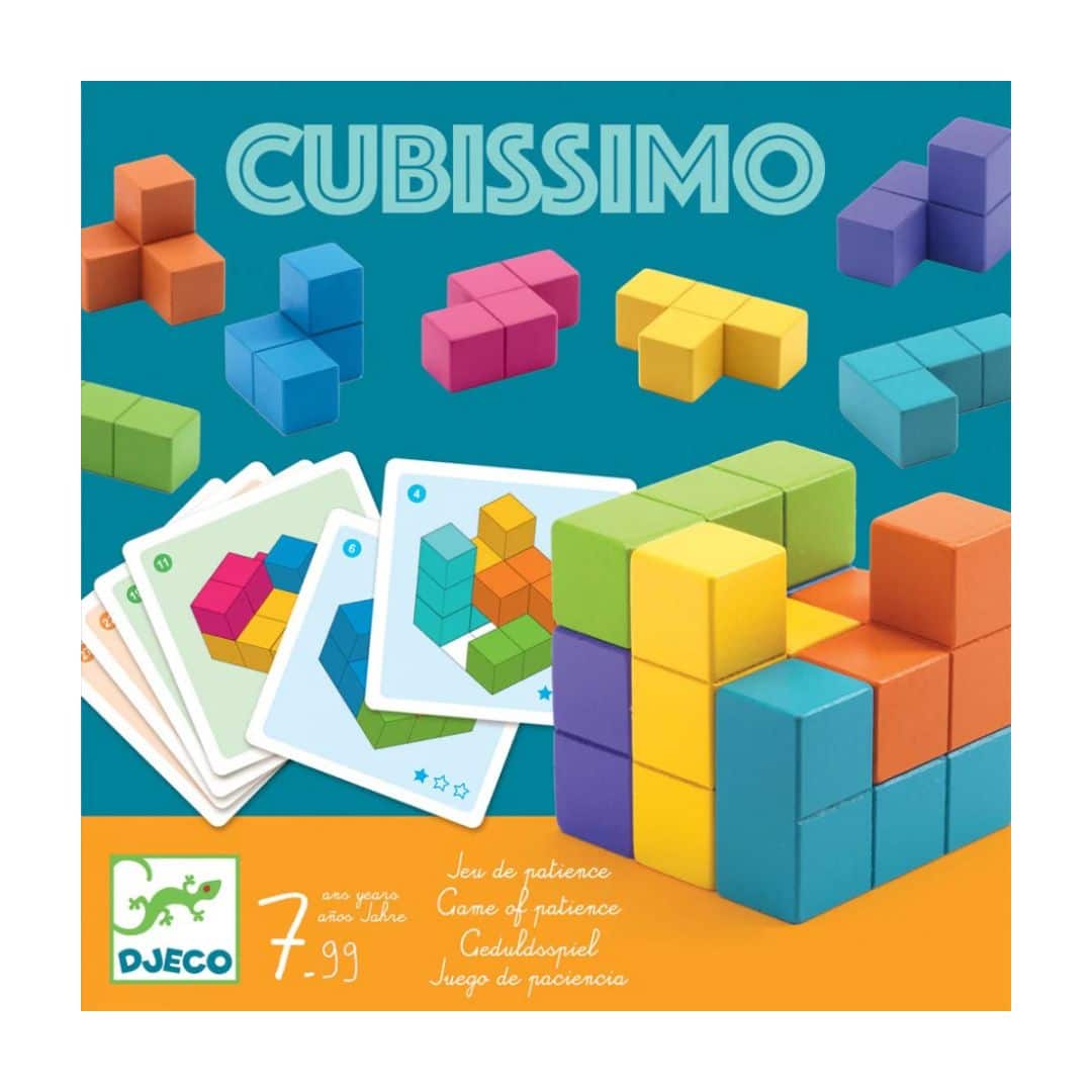 Djeco cubissimo - jogo de lógica e estratégia 7-99 anos