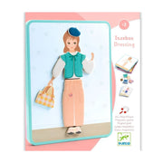 Djeco dressing - inzebox caixa metal c/ iman vestir bonecas +3a