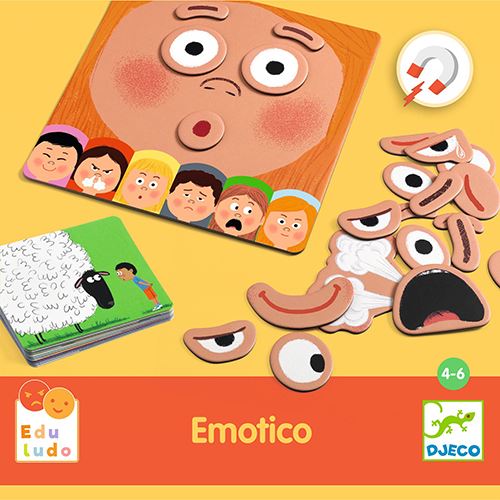 Djeco emotico - jogo educativo de emoções +4 anos