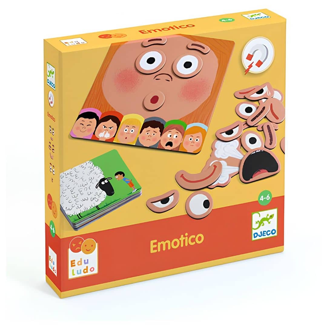 Djeco emotico - jogo educativo de emoções +4 anos