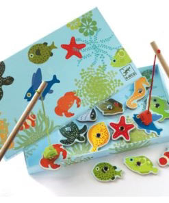 Djeco fishing tropic jogo de pesca magnético + 24 meses