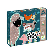 Djeco honoré & amigos puzzle gigante + 3 anos