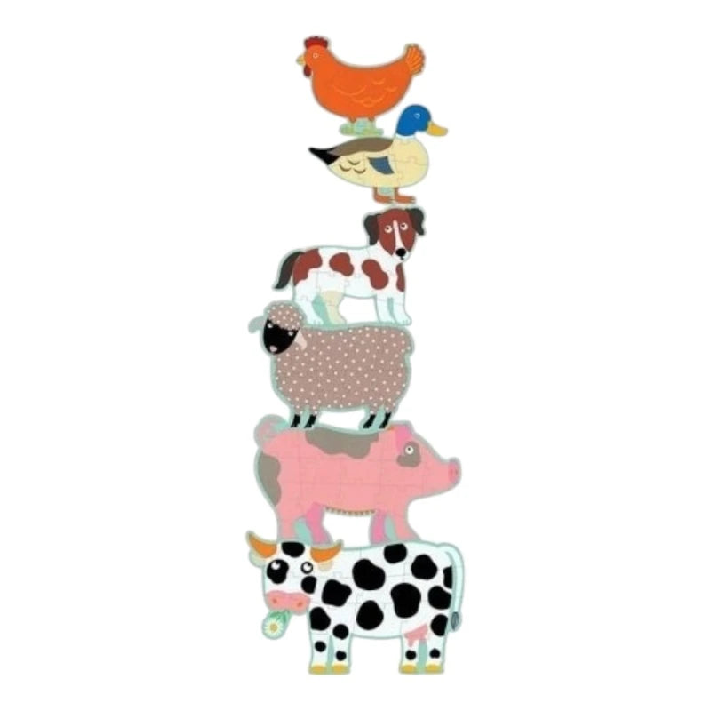 Djeco honoré & amigos puzzle gigante + 3 anos