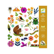 Djeco jardim - 160 autocolantes criativos +4 anos