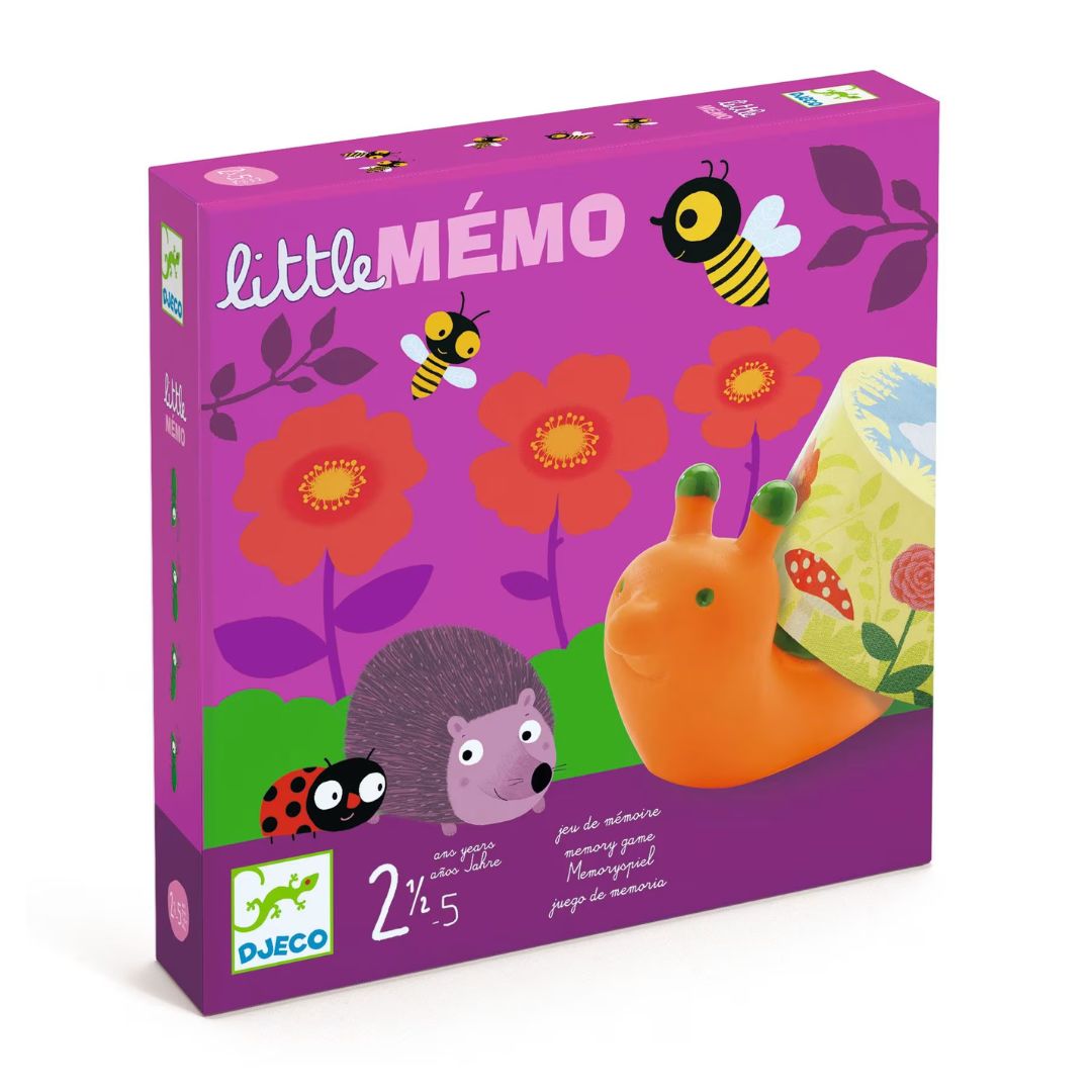 Djeco little mémo - primeiro jogo de memória +30 meses