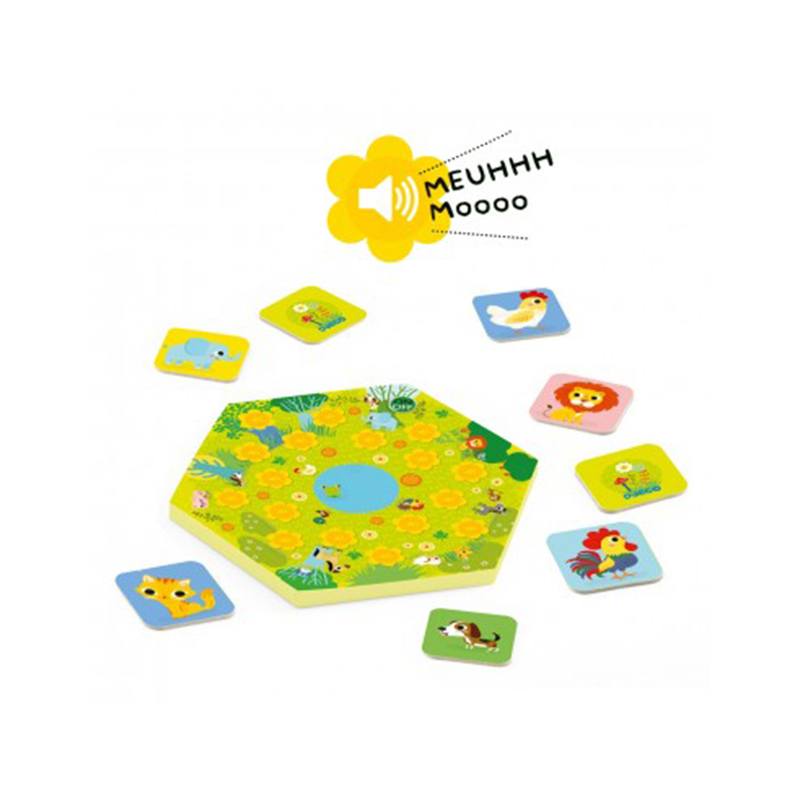 Djeco memo meuh - jogo de memória infantil +3 anos