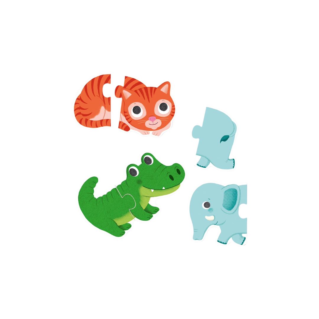 Djeco puzzle duo animais + 24 meses