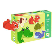 Djeco puzzle duo animais + 24 meses