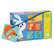 Djeco puzzle duo o jantar está pronto - puzzle educativo +24 meses