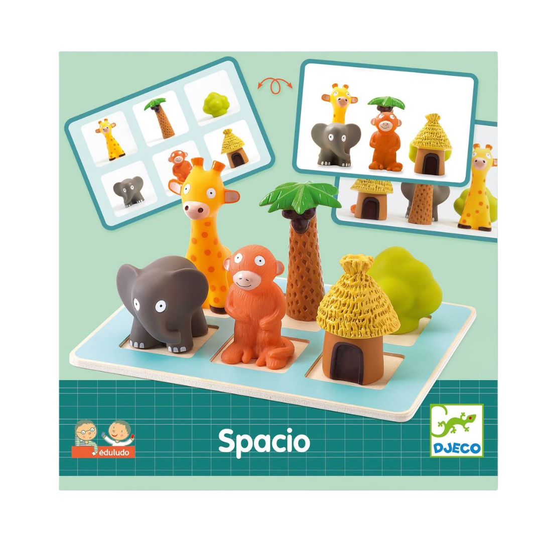Djeco spacio eduludo - jogo educativo de orientação espacial +4 anos