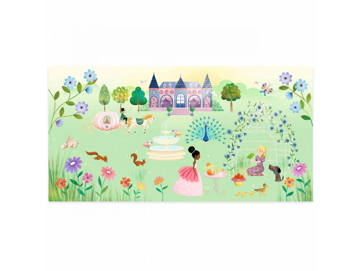 Djeco vida no castelo - histórias em autocolantes +4 anos
