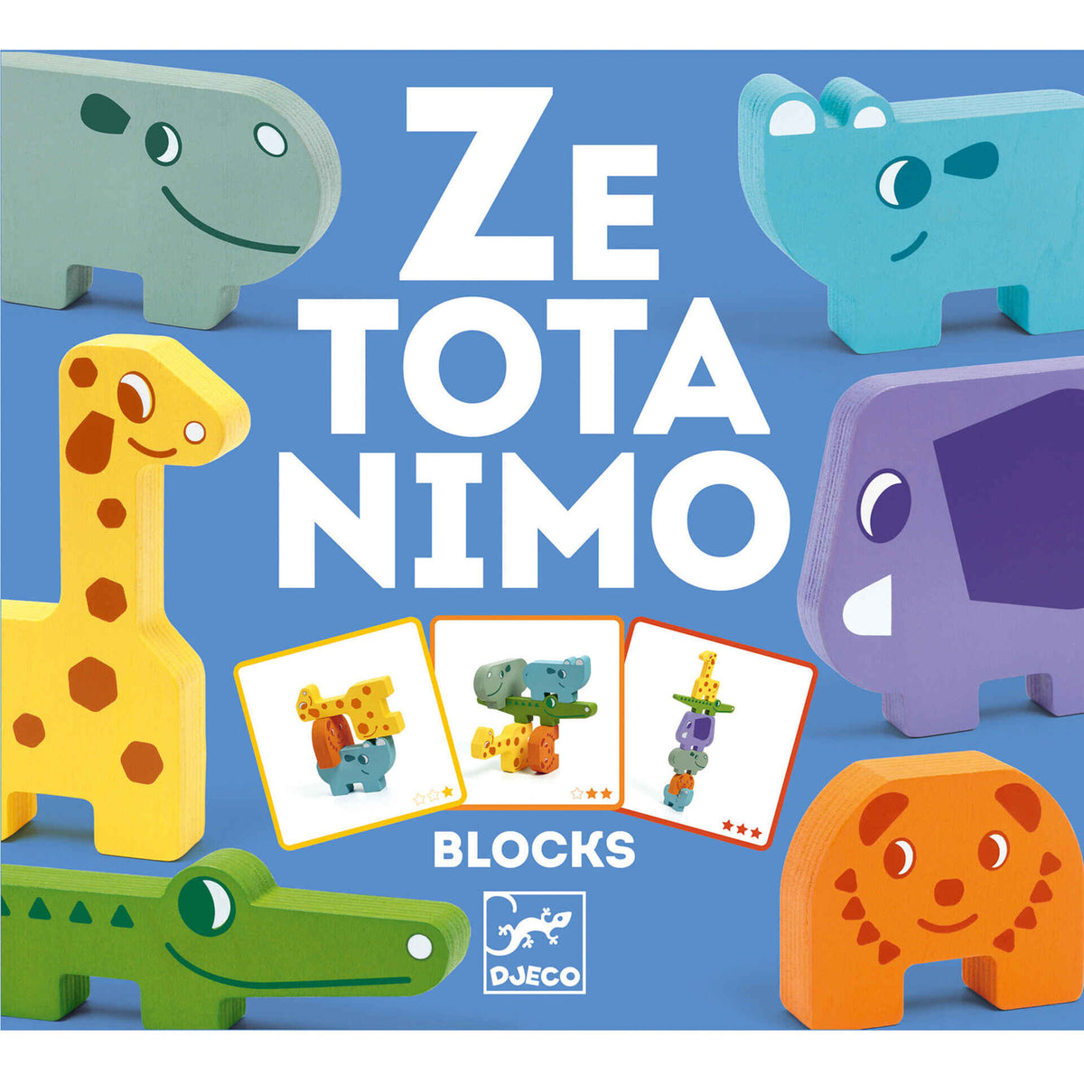 Djeco ze totanimo - jogo de equilíbrio de animais +3 anos