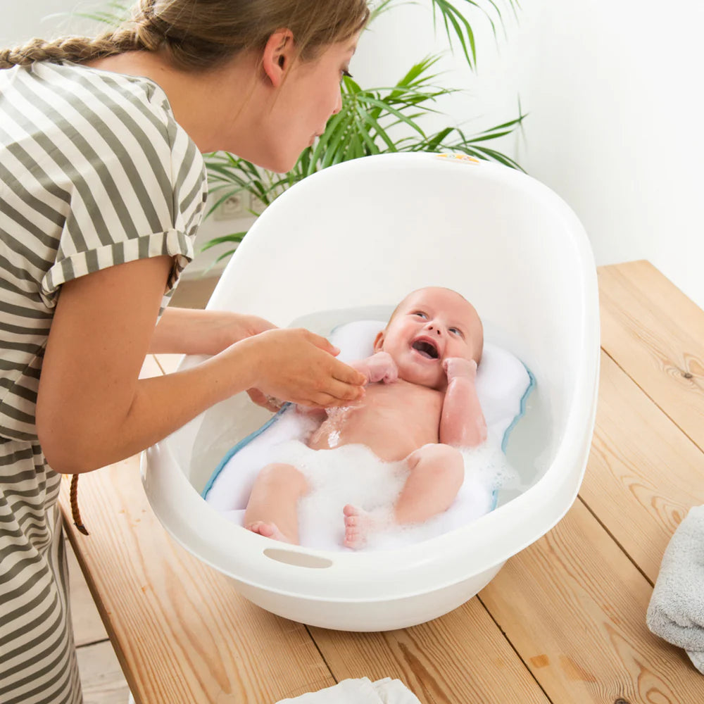 Doomoo easy bath colchão de banho flutuante