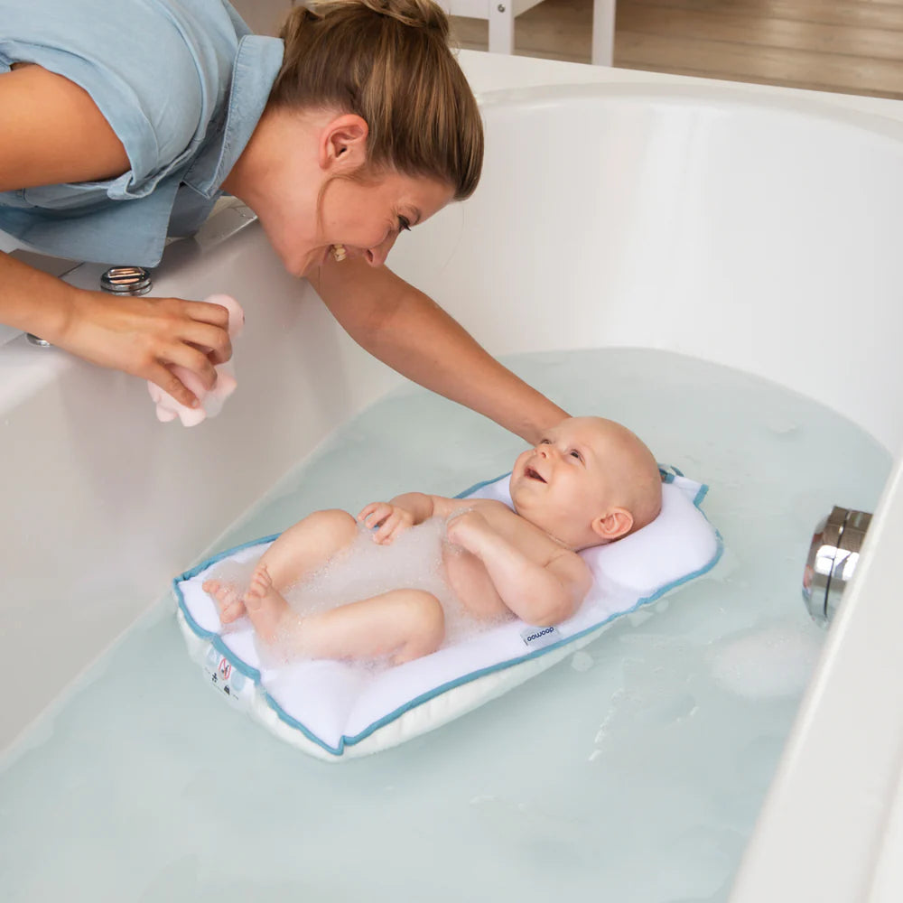Doomoo easy bath colchão de banho flutuante