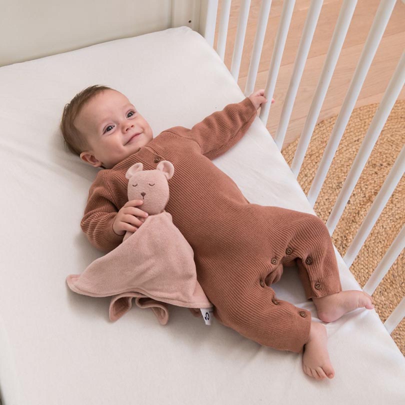 Doomoo you & me doudou rosa