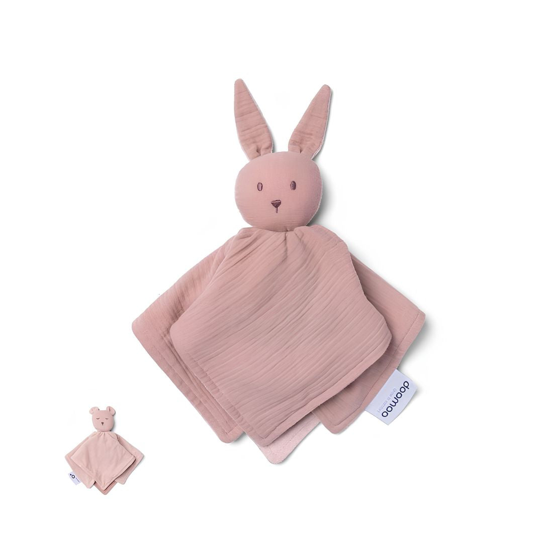 Doomoo you & me doudou rosa