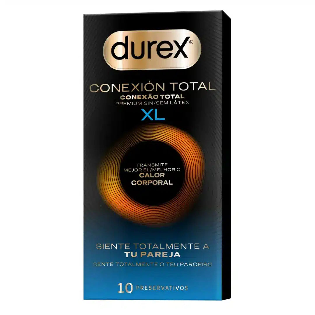 Durex conexão total xl preservativos 10 unidades
