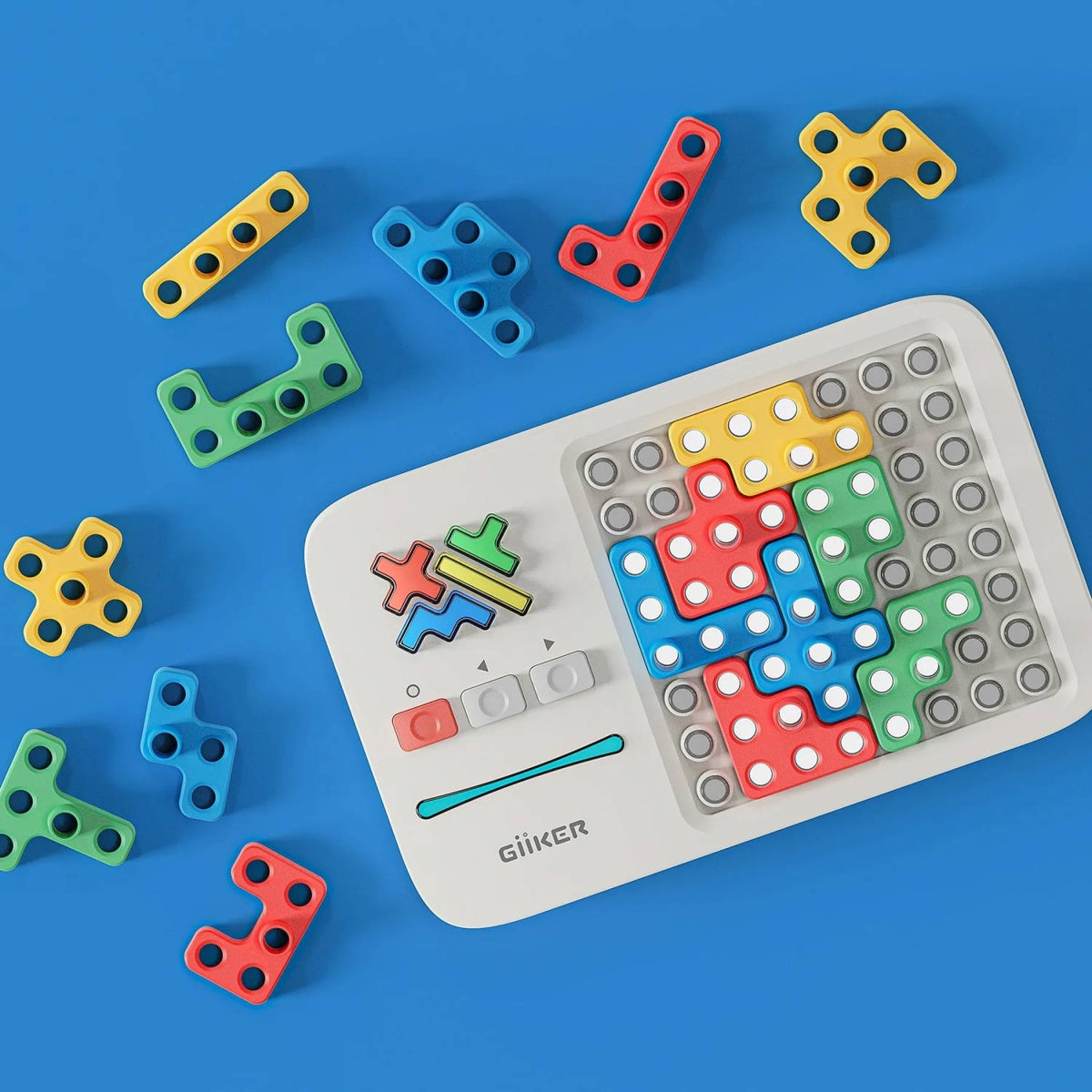 Giiker super blocks - jogo de construção e desafios inteligentes +6 anos