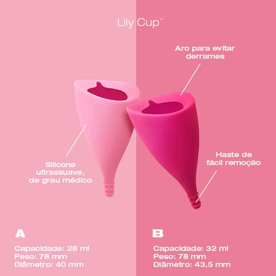 Intimina copo mestrual lily cup b
