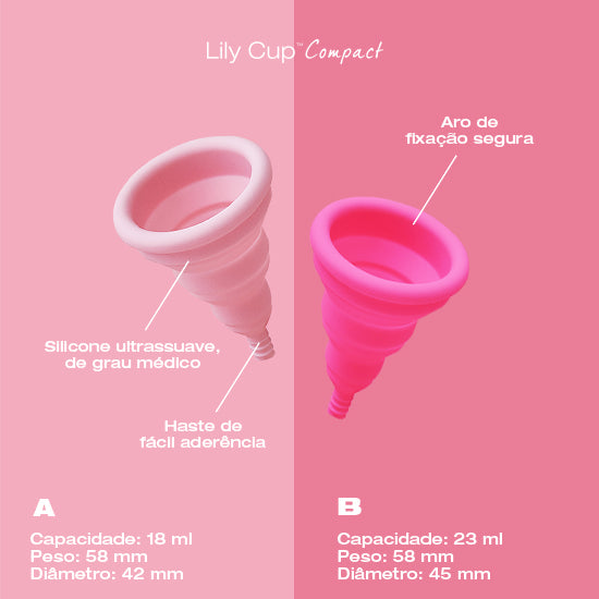Intimina copo mestrual lily cup compact a