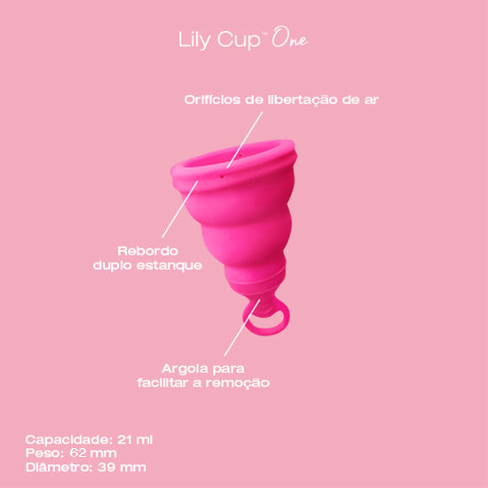 Intimina copo mestrual lily cup one