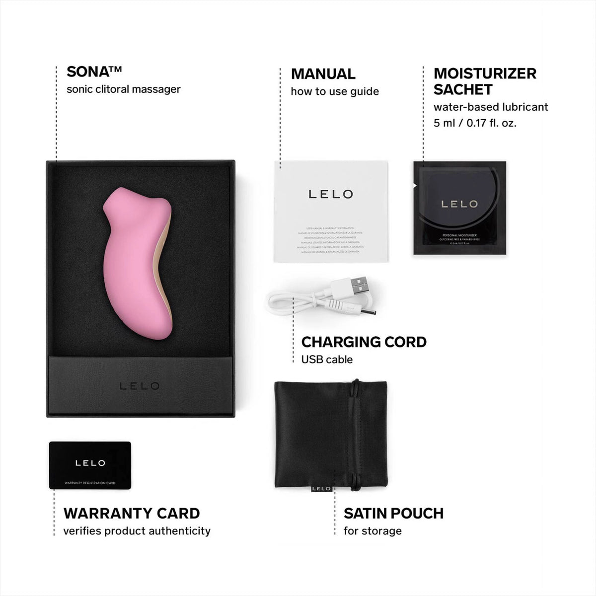 Intimina lelo sona massajador clitoriano sónico