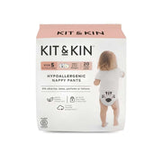 Kit & kin fralda cueca t5 12-17 kg 20 un