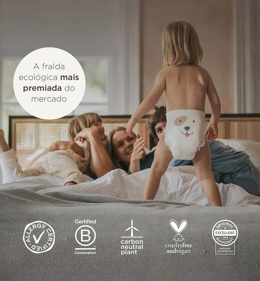 Kit & kin fraldas t5 +11kg 28 unidades