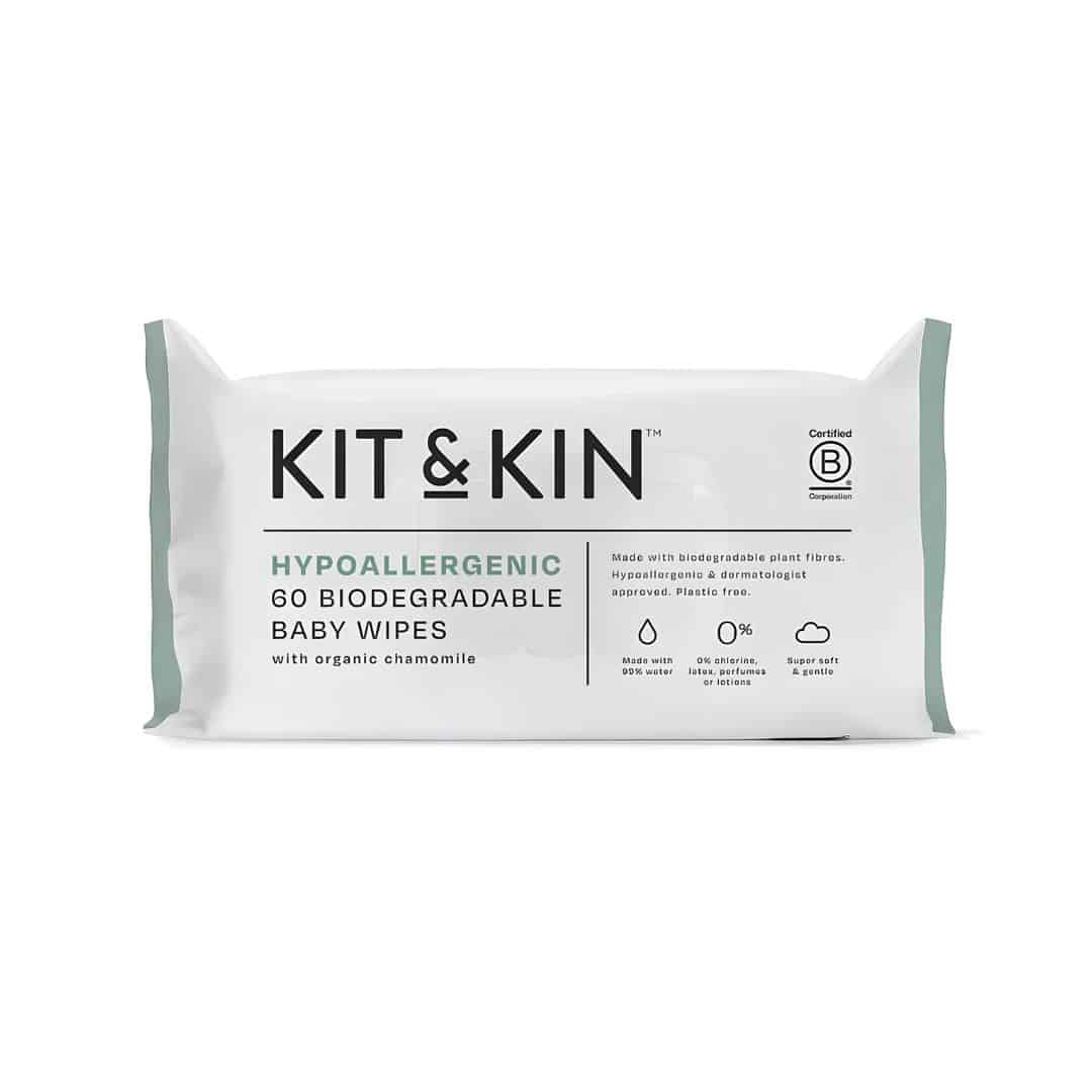Kit & kin toalhitas 60 unidades