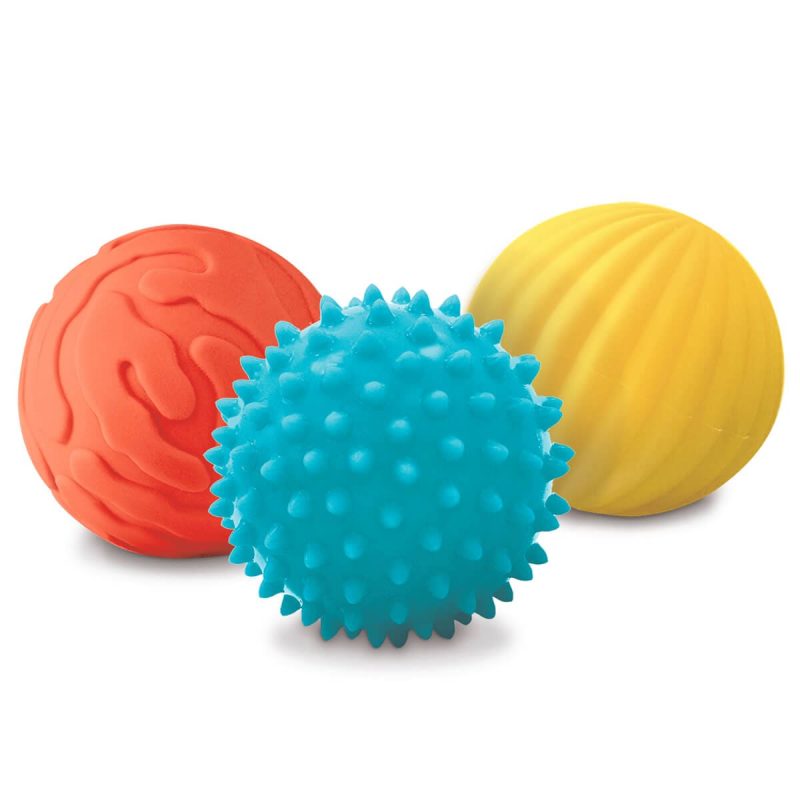 Ludi 3 bolas sensoriais para bebé +6 meses