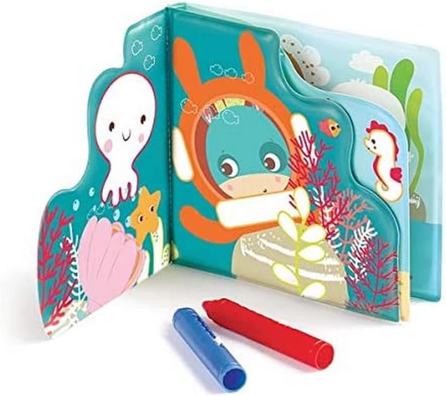 Ludi livro de colorir para o banho +10 meses