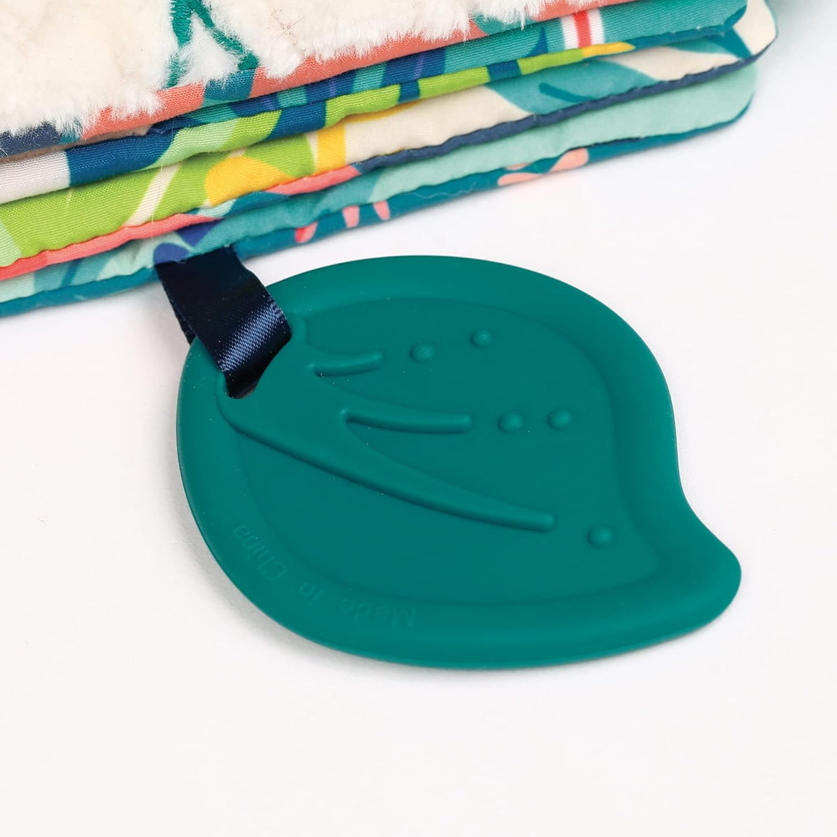 Ludi livro sensorial de tecido selva + 3 meses