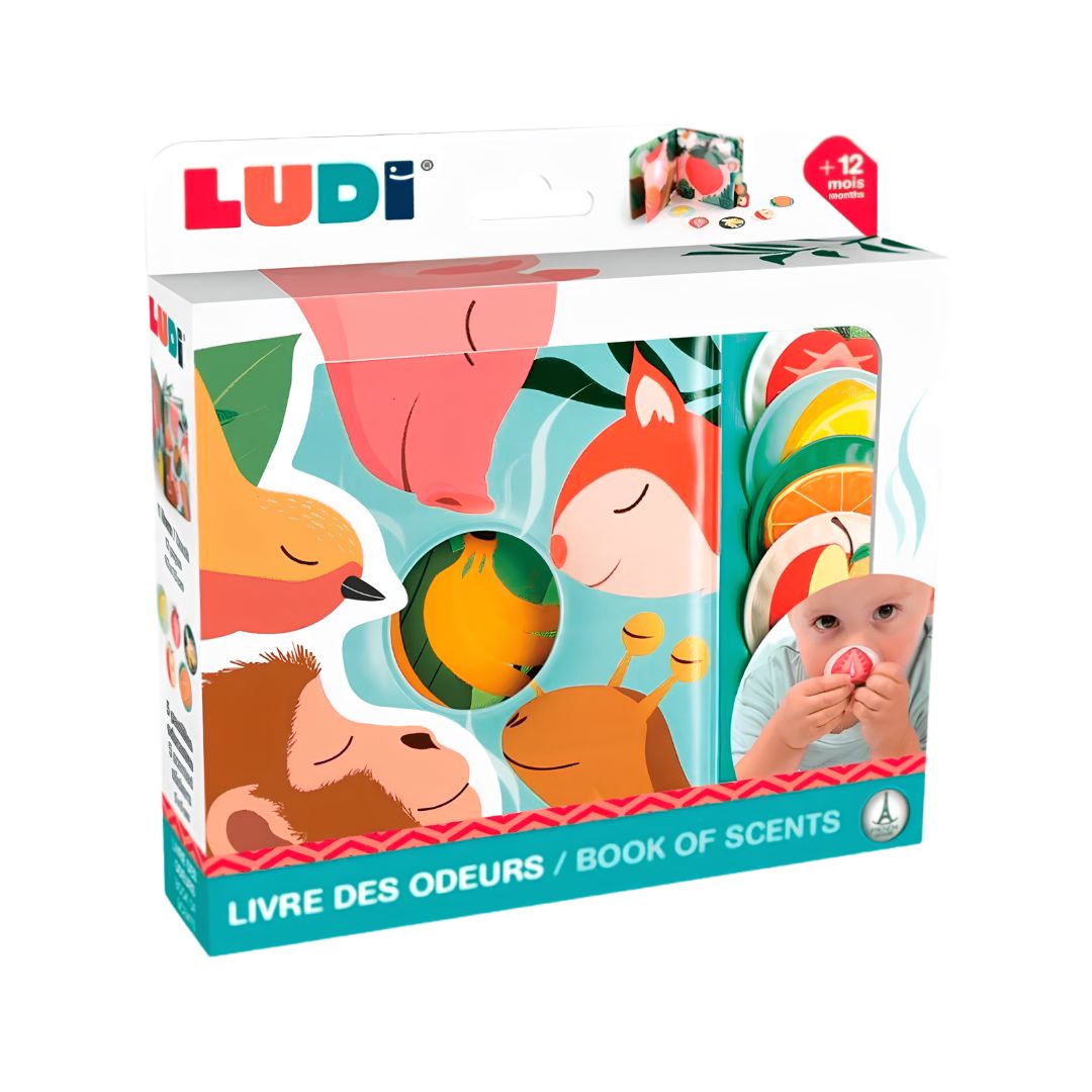Ludi o livro dos cheiros - animais +12 meses