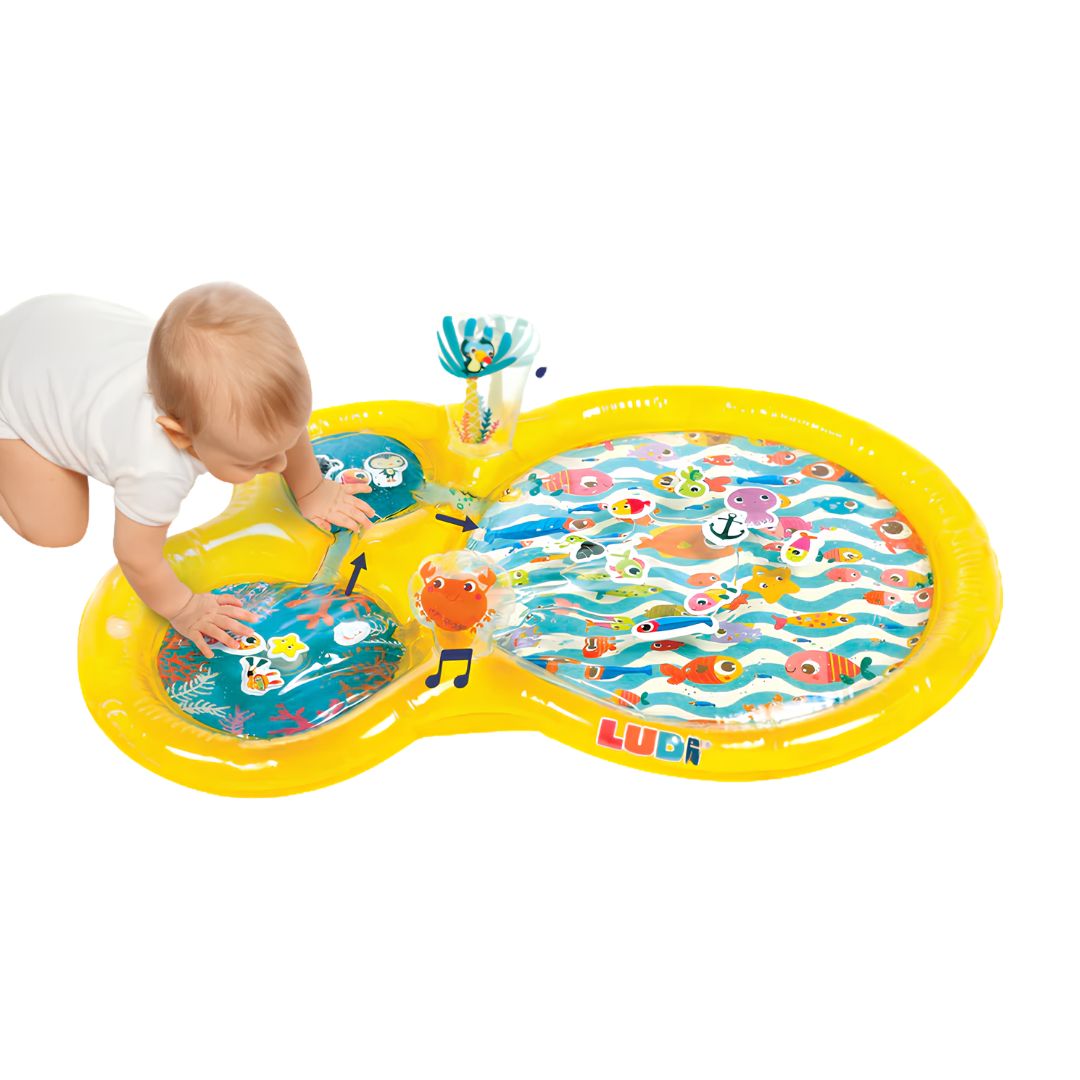 Ludi tapete de água insuflável - oceano +10 meses
