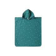 Monnëka poncho de natação whale teal