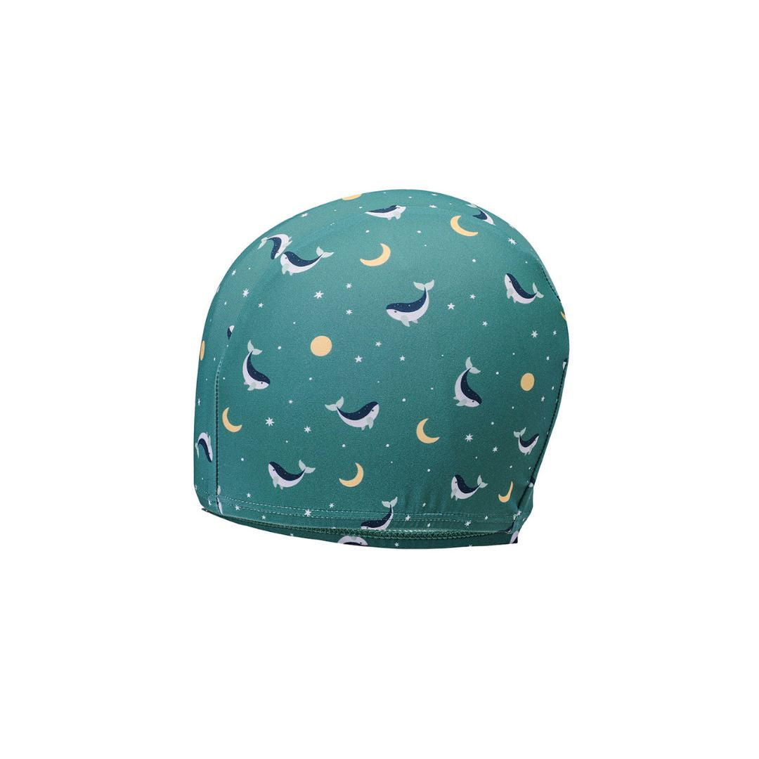 Monnëka touca de natação infantil whale teal