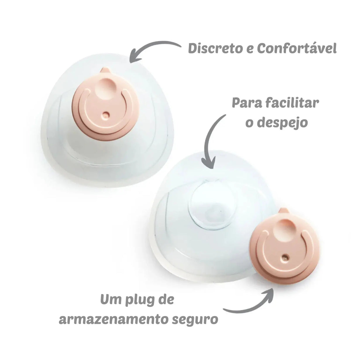 Munchkin coletor de leite materno em silicone