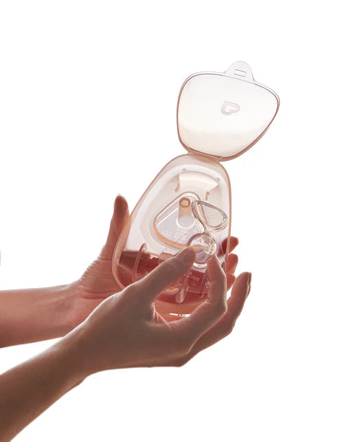 Munchkin kit flow protetor de mamilo com canal transparente tamanho m - 20mm