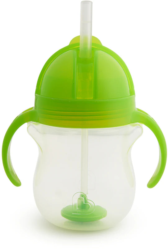 Munchkin tip & sip copo antiderrame palhinha com peso +6 meses 207 ml